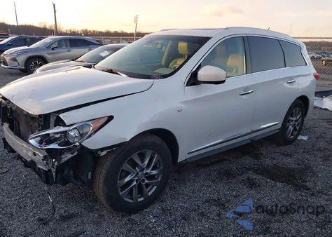 2014 Infiniti Qx60 z USA, uszkodzony, nr VIN 5N1AL0MM0EC516708
